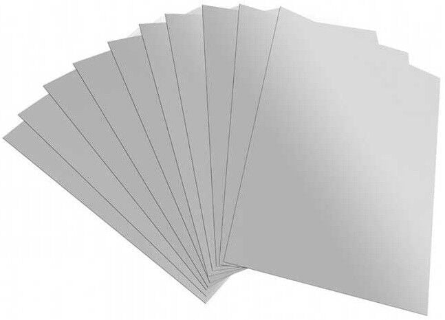 Lino Aynalı Karton Metalik 50x70 Cm Gümüş Ln-2708jq-g