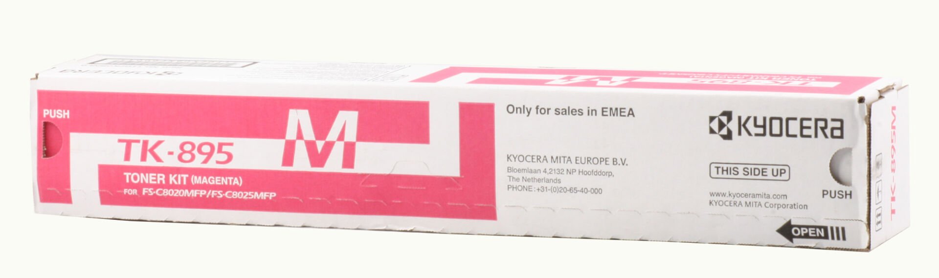 Kyocera Tk-895m Magenta Kırmızı Orjinal Fotokopi Toneri Fs-c8020-8025-8520-8525 6.000 Sayfa
