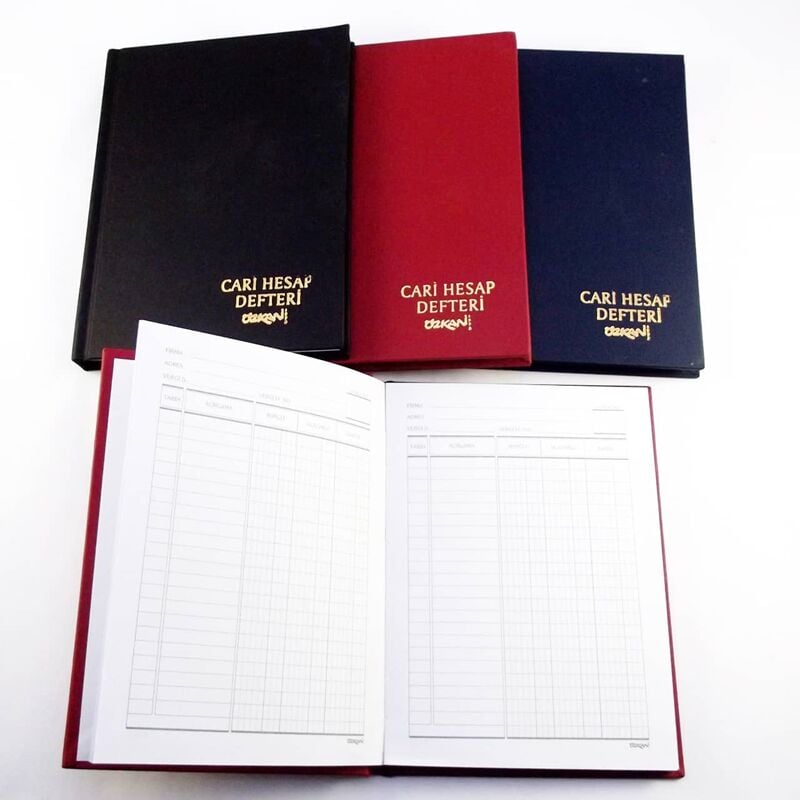 Özkan Cari Hesap Defteri Dik 12*17 320 Yaprak G0564
