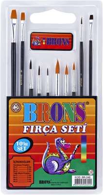 Brons Fırça Seti 10 Lu Br-248 Br-248