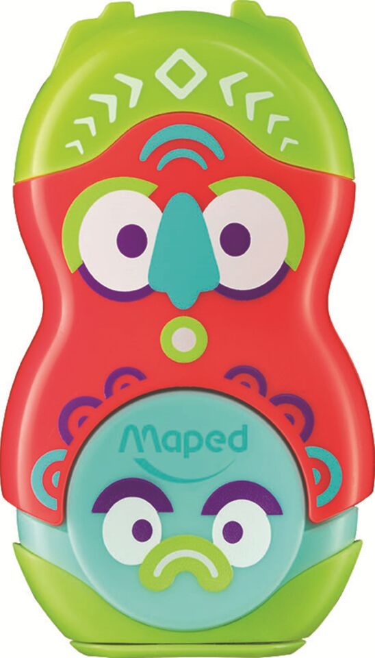 Maped Loopy Fancy Tek Delikli Silgili Kalemtraş 049131