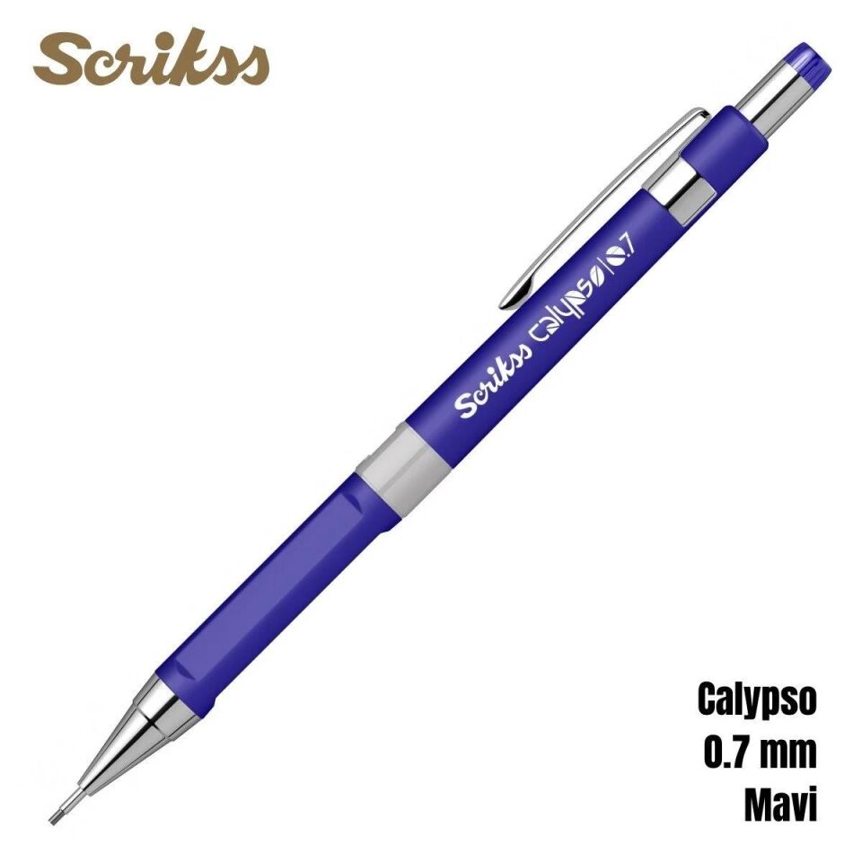 Scrikss Office Versatil Kalem Calypso 0.7 Mm Mavi T000sdcccp703a