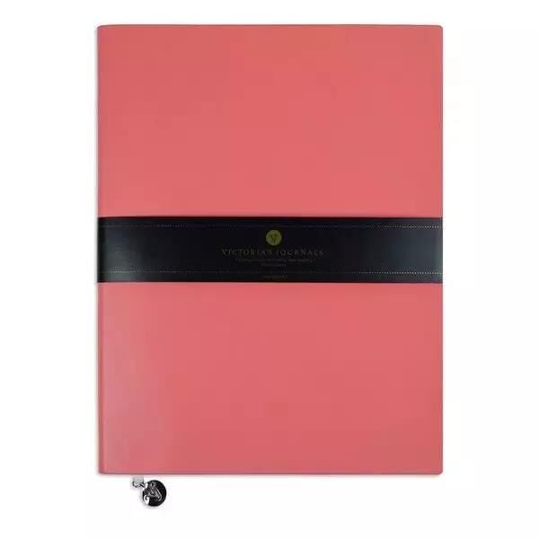 Victorias Journals Smyth Flexy 19x25 , 80 Gr. 96 Yp.çiz. Mercan