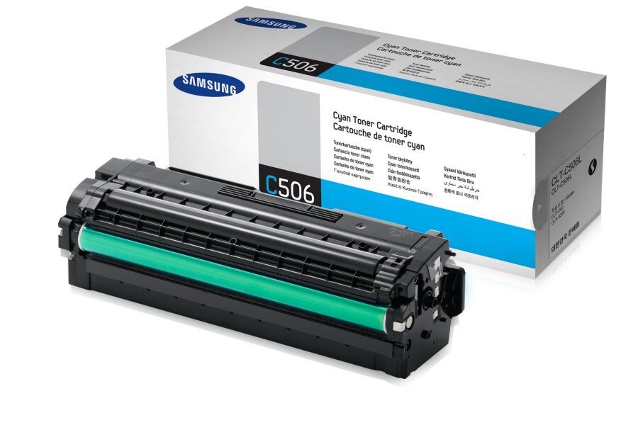 Samsung C506l Cyan Mavi 3.500 Sayfa Toner Su040a