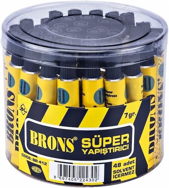 Brons Sıvı Yapıştırıcı 7 Gr Solventsiz Br-412