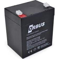 Orbus 12v 5ah 12 Volt 5 Amper Kuru Bakımsız Akü