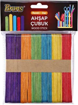 Brons Ahsap Cubuk Renkli Geniş Br-903