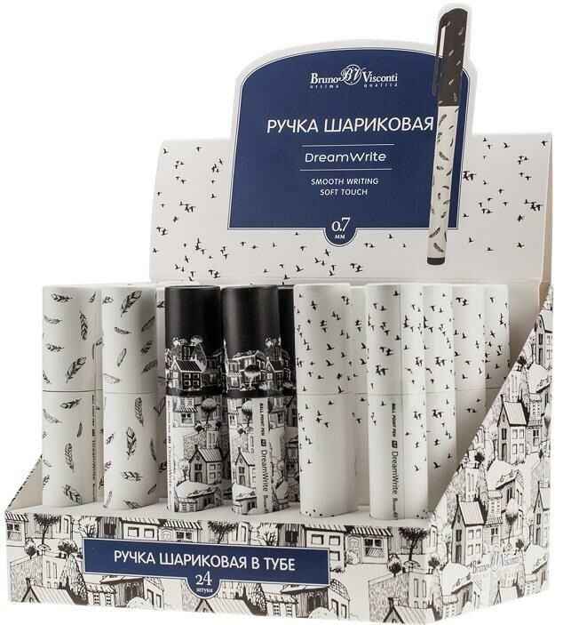 Bruno Visconti Dream Wrıte 0,7 Mm Tükenmez Kalem Silindir Kutu Mavi 20-0264-05