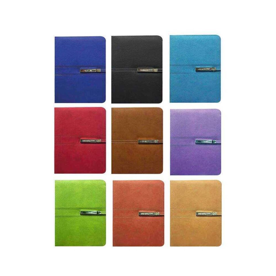 Liz Soft Suni Deri Tarihsiz Planlayıcı Uzun Kilitli 4001-0