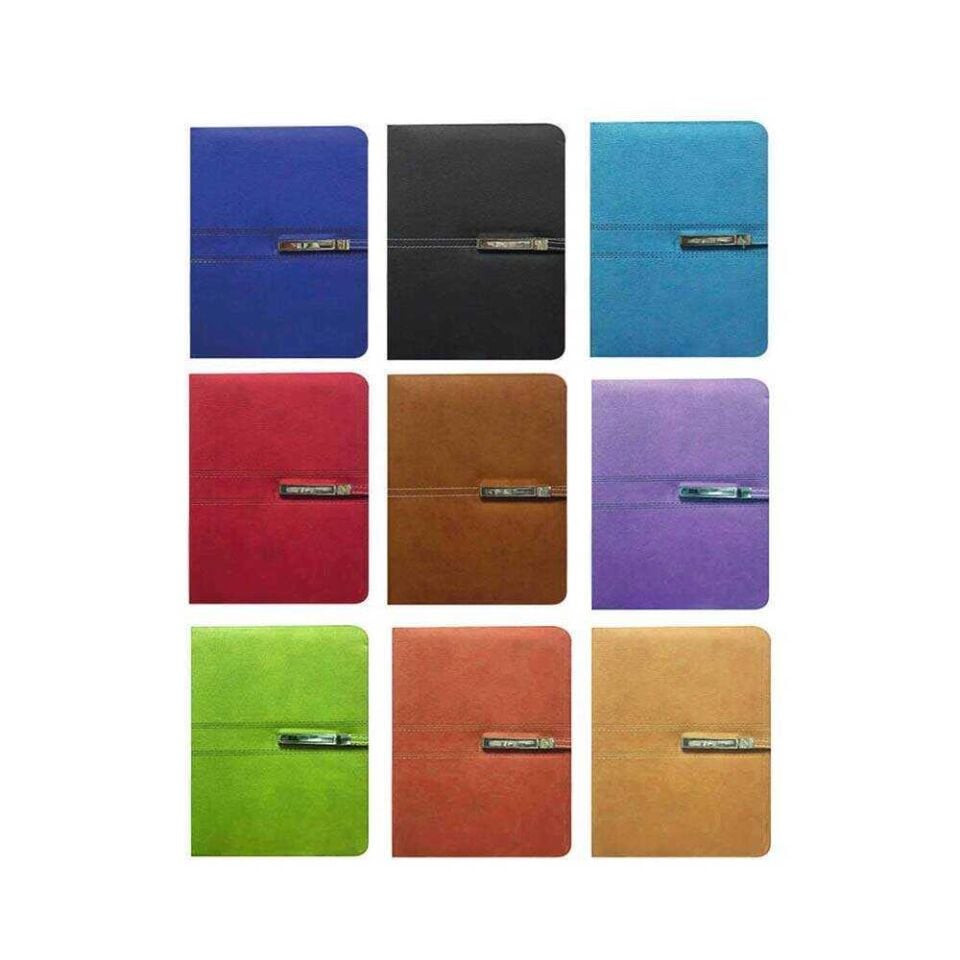 Liz Soft Suni Deri Tarihsiz Planlayıcı Uzun Kilitli 4001-0