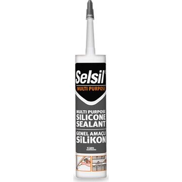 Selsil Silikon 280gr Şeffaf