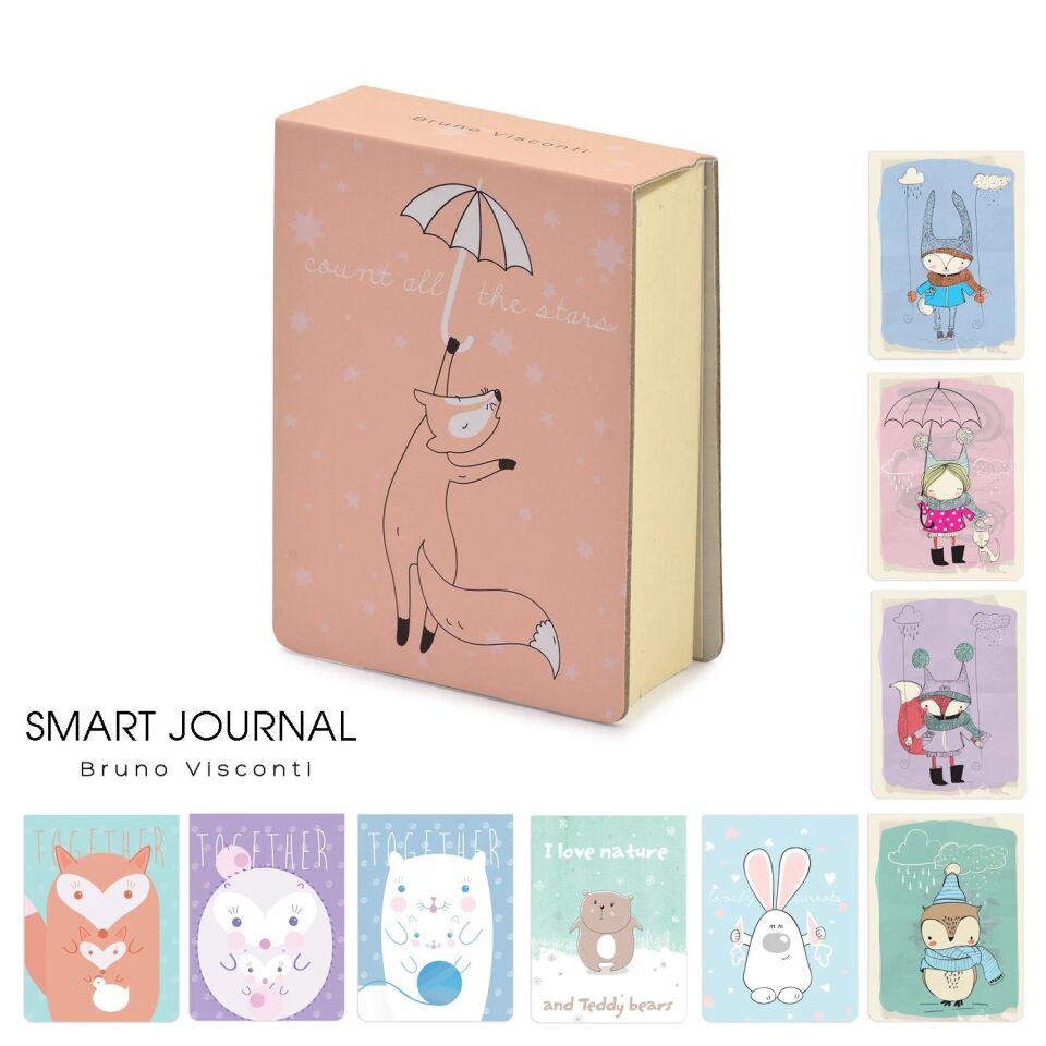 Bruno Visconti Smart Journal 250 Syf Düz. Sert Kapak Not Defteri 3-558