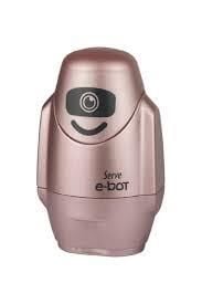 Serve Silgili Kalemtraş E-bot Metalik Roze