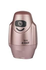 Serve Silgili Kalemtraş E-bot Metalik Roze