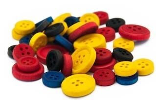 Bu-bu Renkli Düğme 1.2cm-2.5cm 40'lı Hs0007