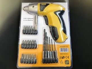 Meşem 142 24 Parça Şarjlı Tornavida Seti 4.0v 1500mah Li-on Battery