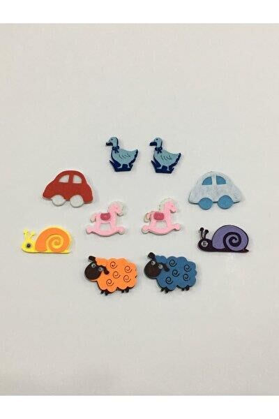Dolphın Fun Craft Keçe Sticker Fc-001