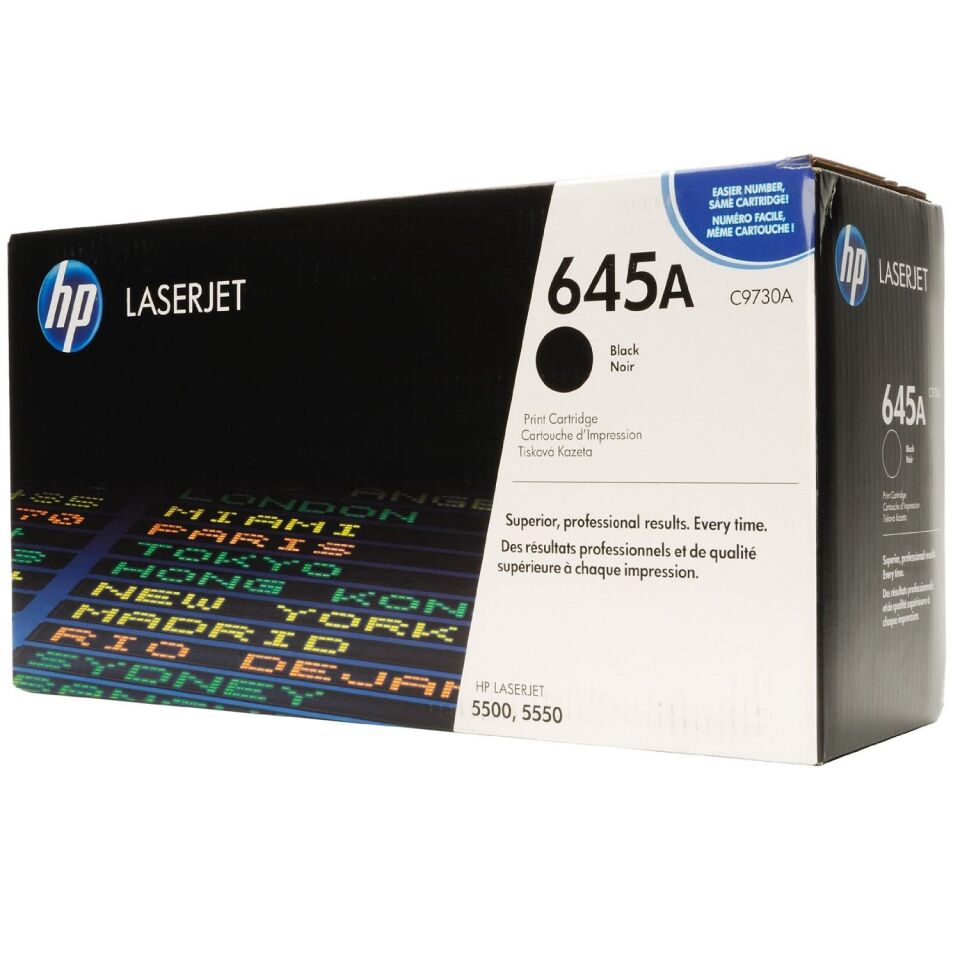 Hp 645a Black Siyah 13.000 Sayfa Toner C9730a