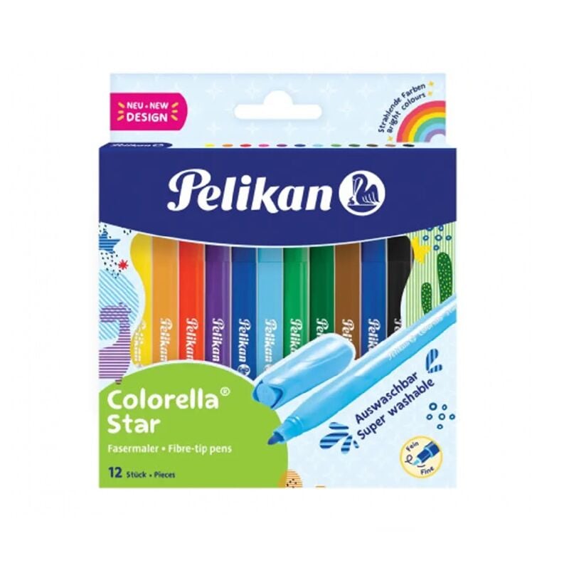 Pelikan Colorella Keçeli Kalem 12li Kutu P-822305