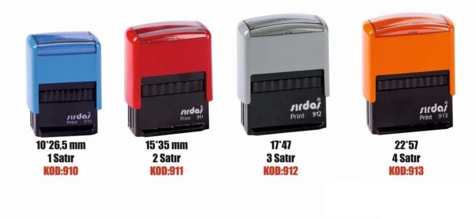 Sırdaş Kaşe Standart 10x26,5 Mm Otomatik 910