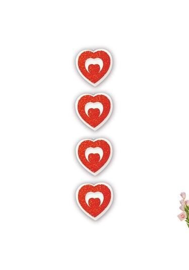 Nedi Strafor Kalp 4 Lü Sarkıt 11913