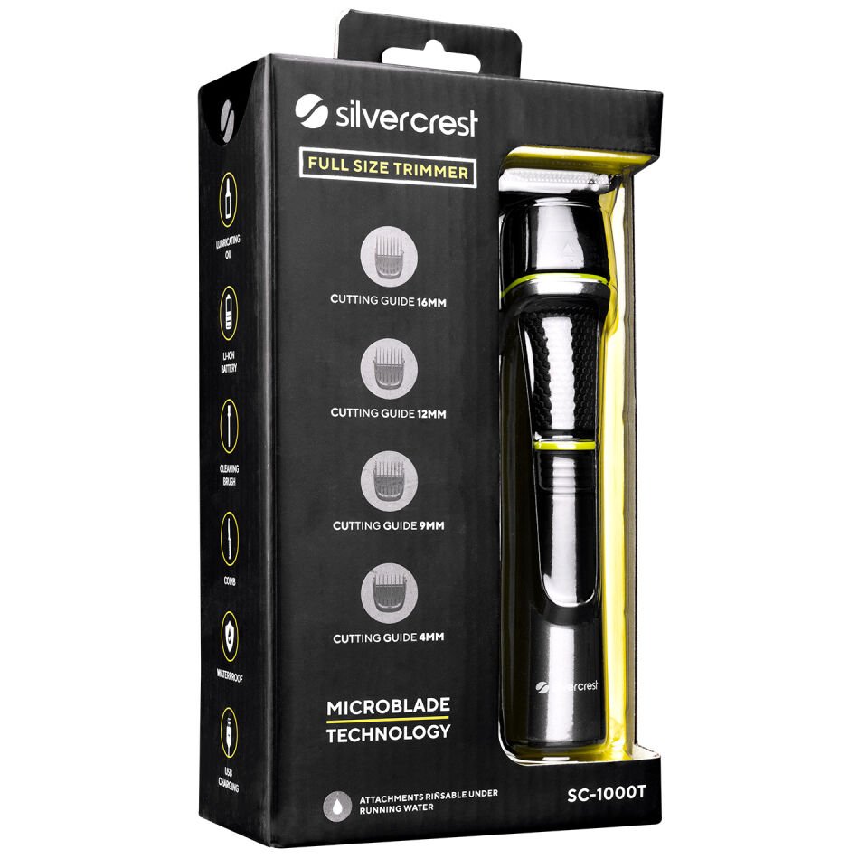 Silver Crest Sc-1000t Çok Fonksiyonlu Erkek Bakım Profesyonel Kablosuz Şarjlı Saç &sakal T. Makinesi