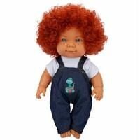 Sunman Curly Kıvırçık Saçlı Bebek 35 Cm Sun-s01030151