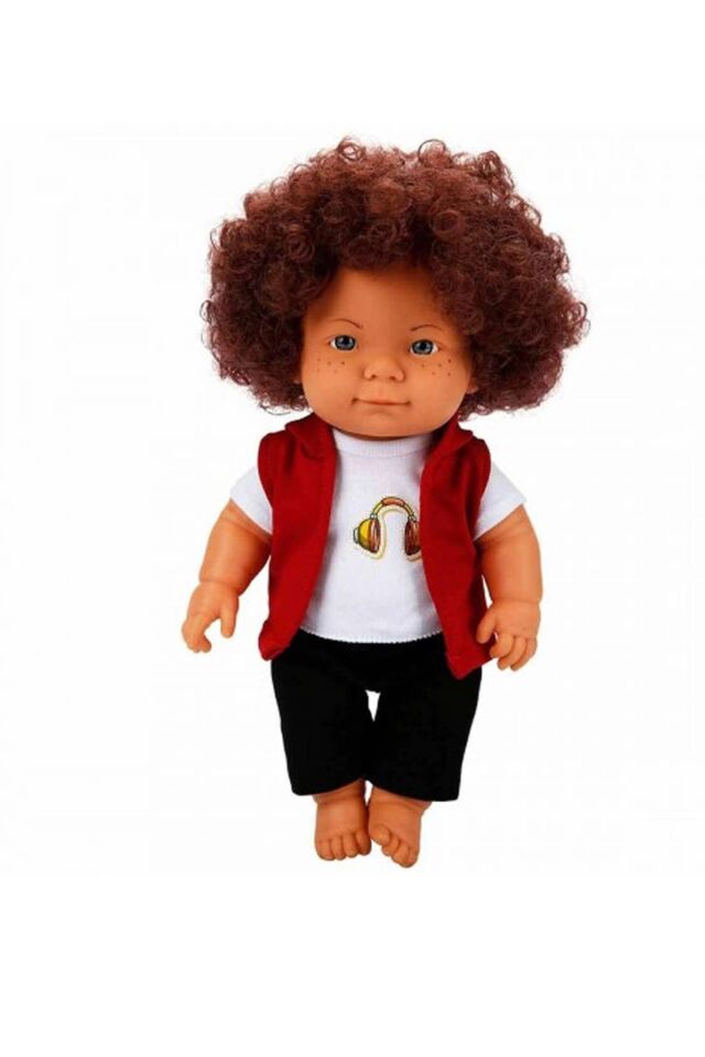 Sunman Curly Kıvırçık Saçlı Bebek 35 Cm Sun-s01030151
