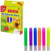 Bu-bu 3d Kabaran Boya 6 Renk