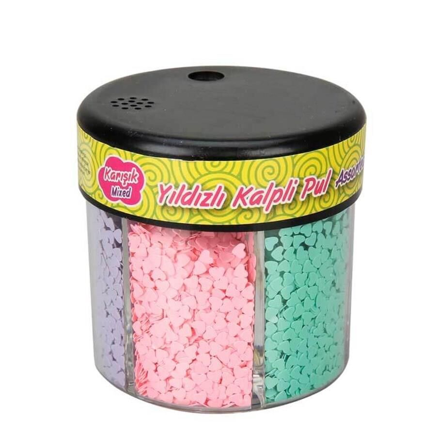 Bu-bu Yıldızlı - Kalpli Pul Standı 60 Gr.(6'lı) Pls001