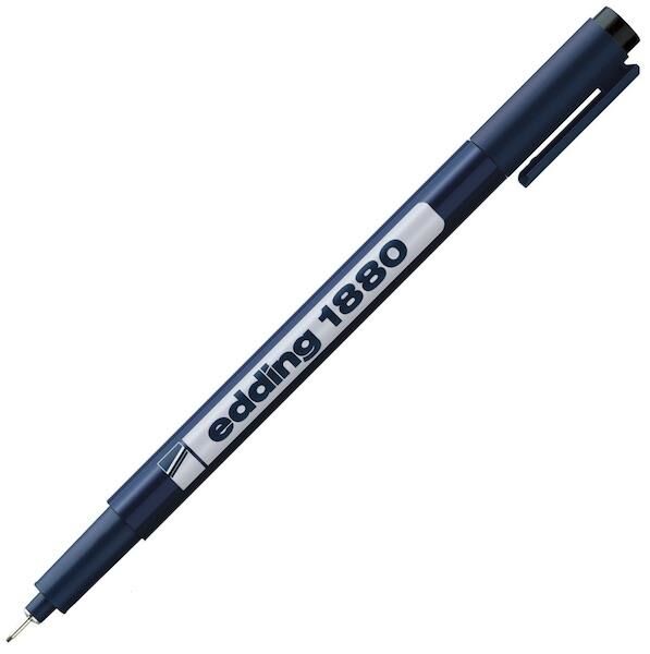 Edding Teknık Çizim Kalemi 0.3 Mm Siyah Ed188003mm01