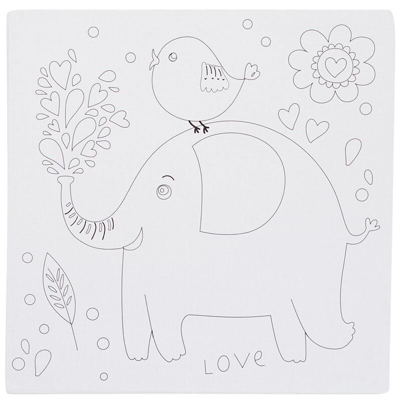 Bu-bu Tuval Press 30x30 Cm Tu0009