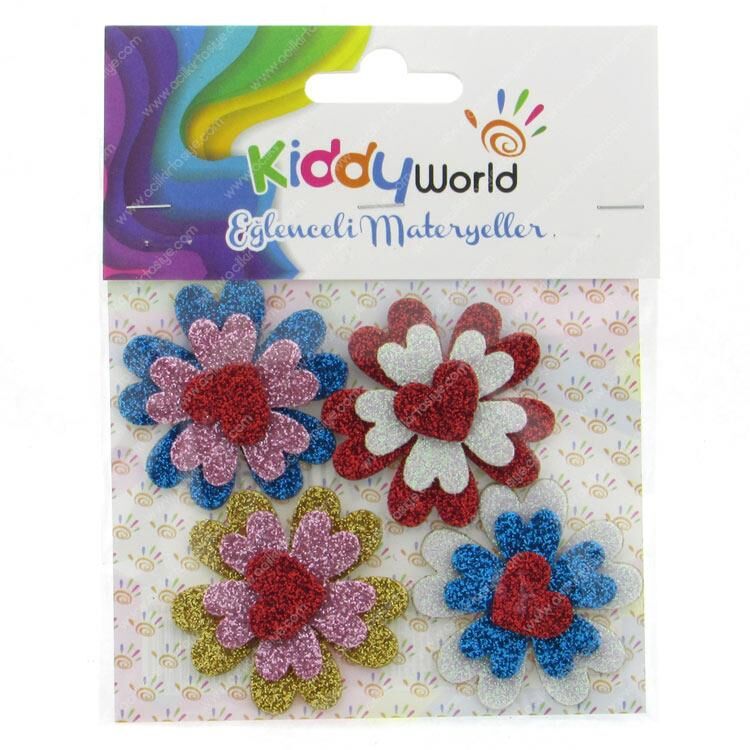Kiddy World Şekilli Eva - Keçe- Pul World 0321