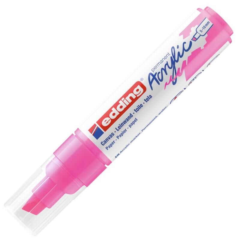 Edding Kalın Uçlu Akrilik Markör Fosforlu Pembe (e-5000) Ed5000069