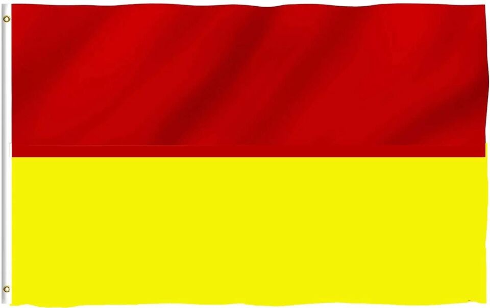 Buket Cankurtaran Bayrağı 70x105 Cm Sarı - Kırmızı