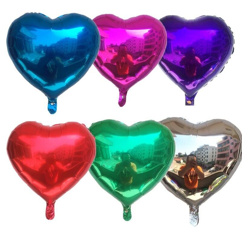 Nedi Folyo Balon Dört Boyutlu Kalp B0319