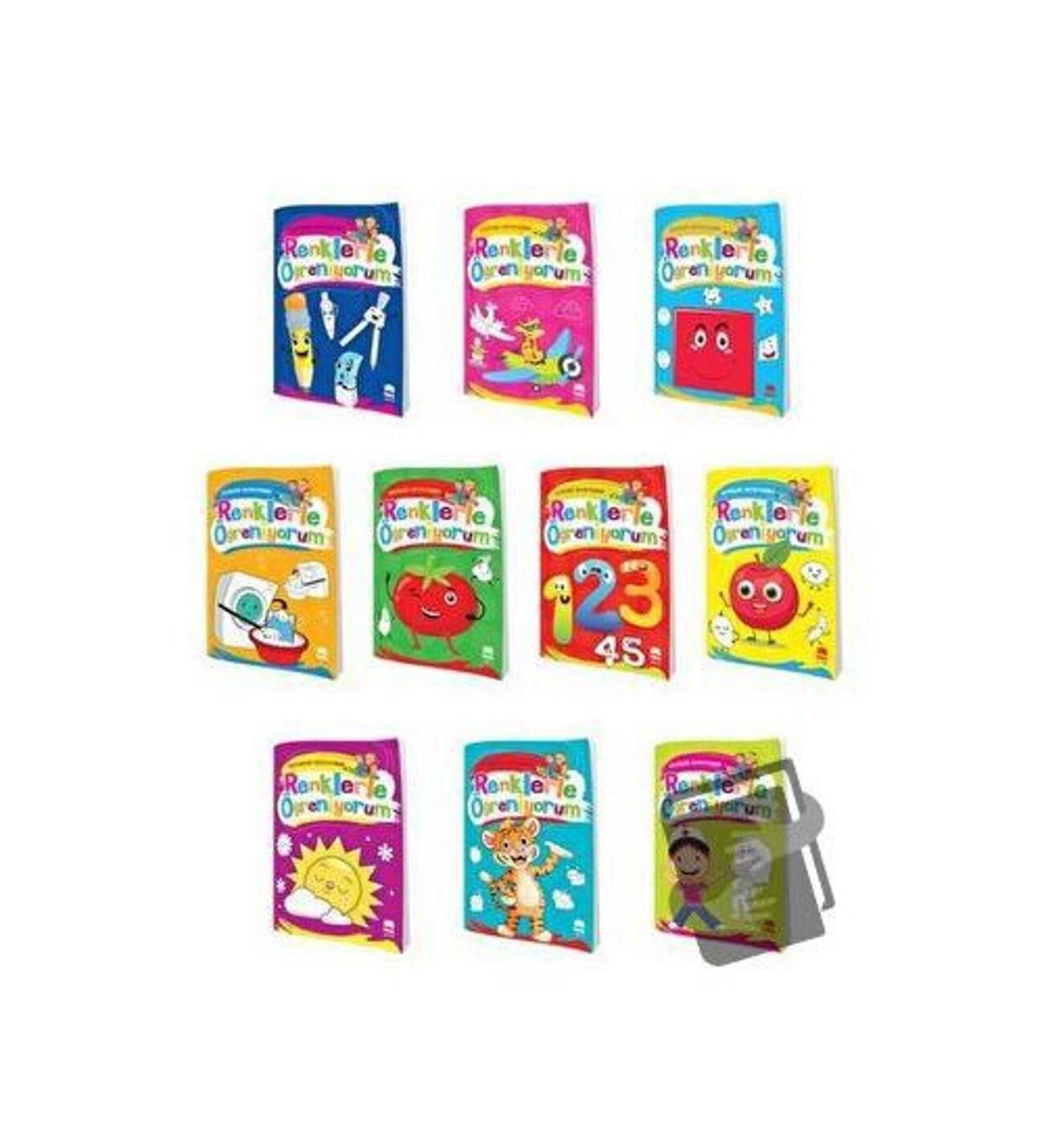 Ema Renklerle Öğreniyorum Boyama Kitabı 1-10 605-83766-2-5