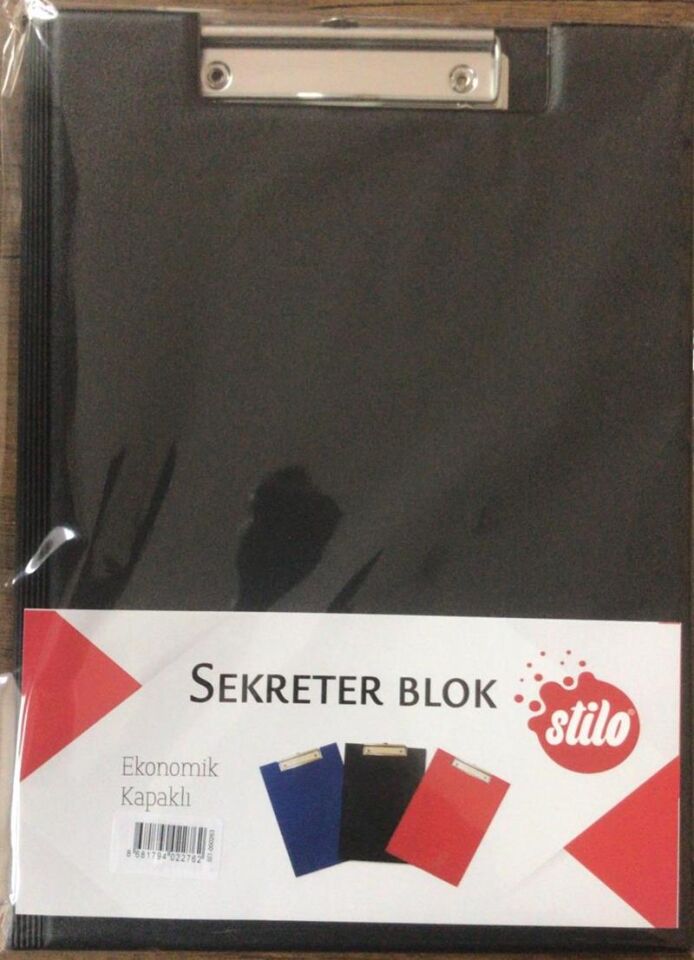 Stilo Sekreterlik A4 Kapaklı 263 Siyah Skr-1216