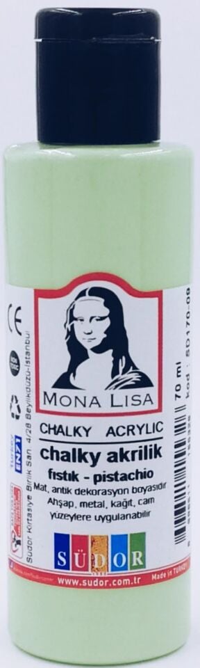 Monalisa Akrilik Boya 70 Ml Fıstık Yeşili Sd170-09