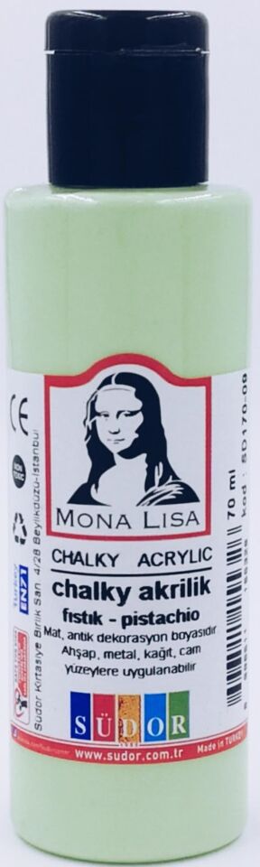 Monalisa Akrilik Boya 70 Ml Fıstık Yeşili Sd170-09