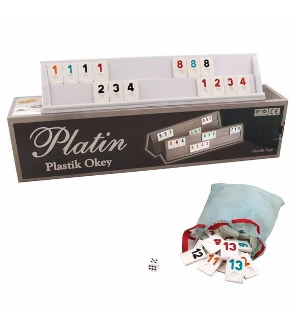 Star Platin Plastik Okey Takımı 1010211