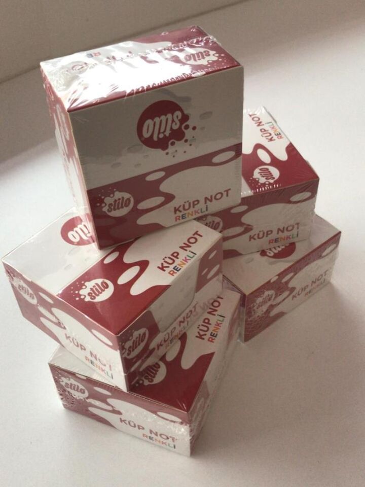 Stilo Küp Blok 8x8 Mm Renkli Kup-1175