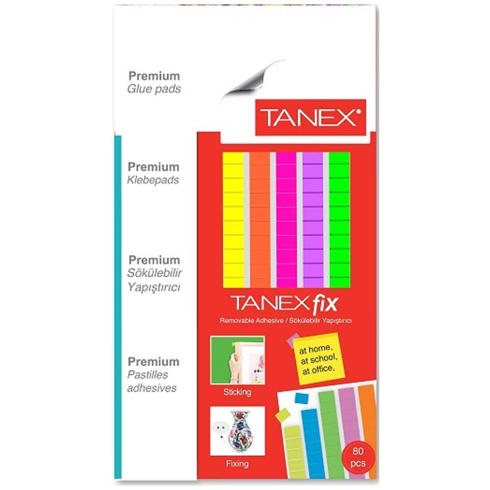 Tanex Hamur Yapıştırıcı Tack-it 50 Gr Renkli Tfıx005050