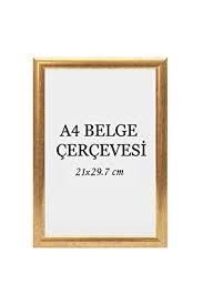 Ekstrafix A4 Çerçeve 22'lik Altın Fix-ça05