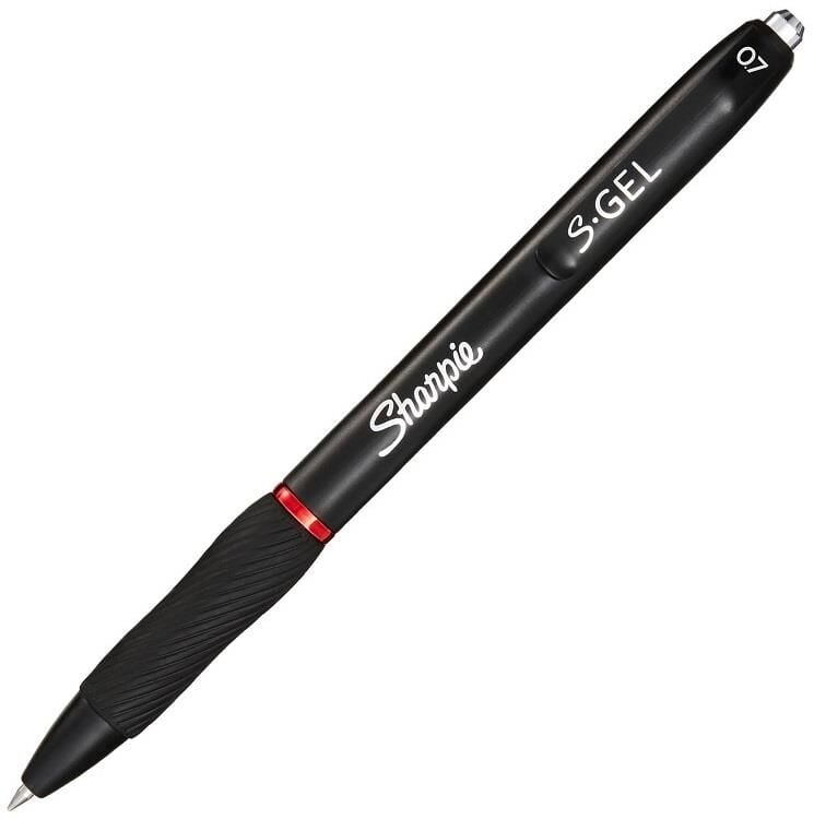 Sharpie Gel 0.7 Mm, Siyah Gövde, Kırmızı Mürekkep Sh-2136599