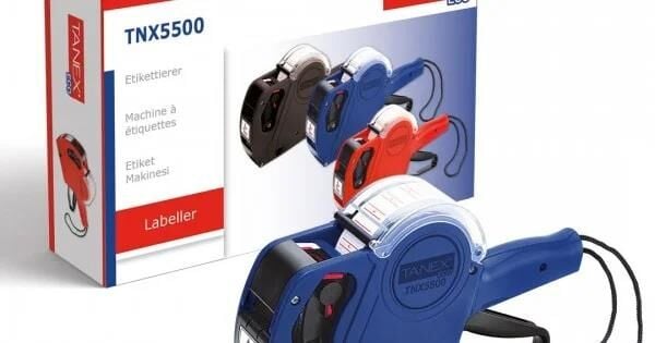 Tanex Etiket Makinesi Eco Mavi Tnx-5500