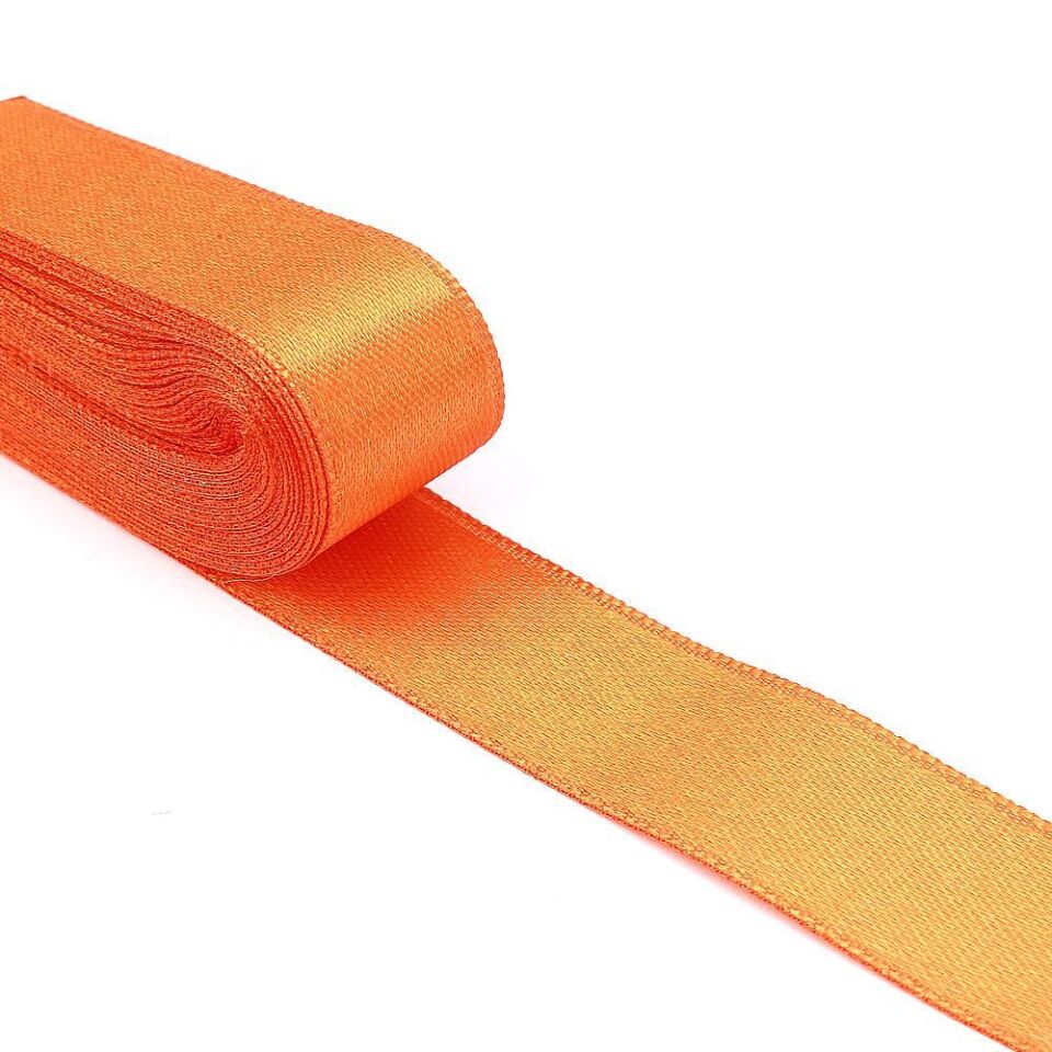 Esmay Saten Kurdele 3 Cm 10 Mt Turuncu 17823t