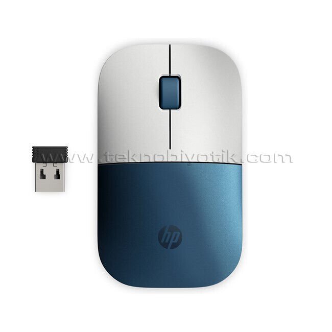 Hp 171d9aa Z3700 Kablosuz Mouse - Mavi & Gümüş