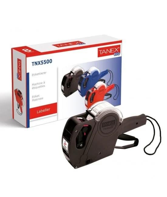 Tanex Etiket Makinesi Eco Siyah Tnx-5500