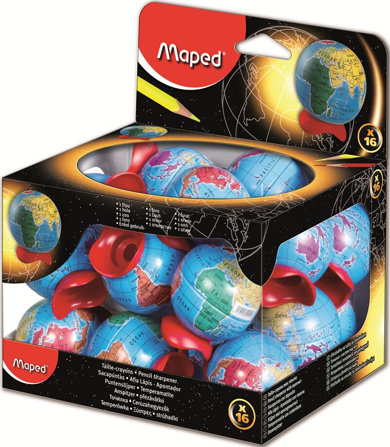 Maped Globe Tek Delikli Kalemtraş 051111